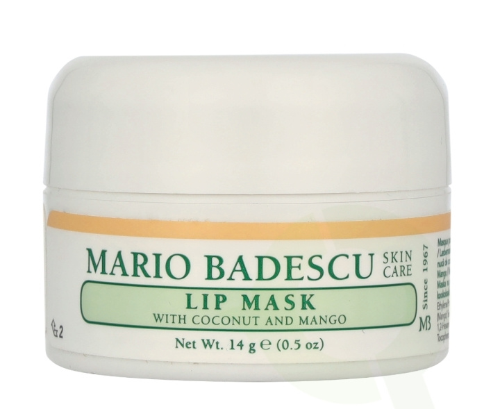 Mario Badescu Coconut & Mango Lip Mask 14 g in the group BEAUTY & HEALTH / Skin care / Face / Day cream at TP E-commerce Nordic AB (D23513)