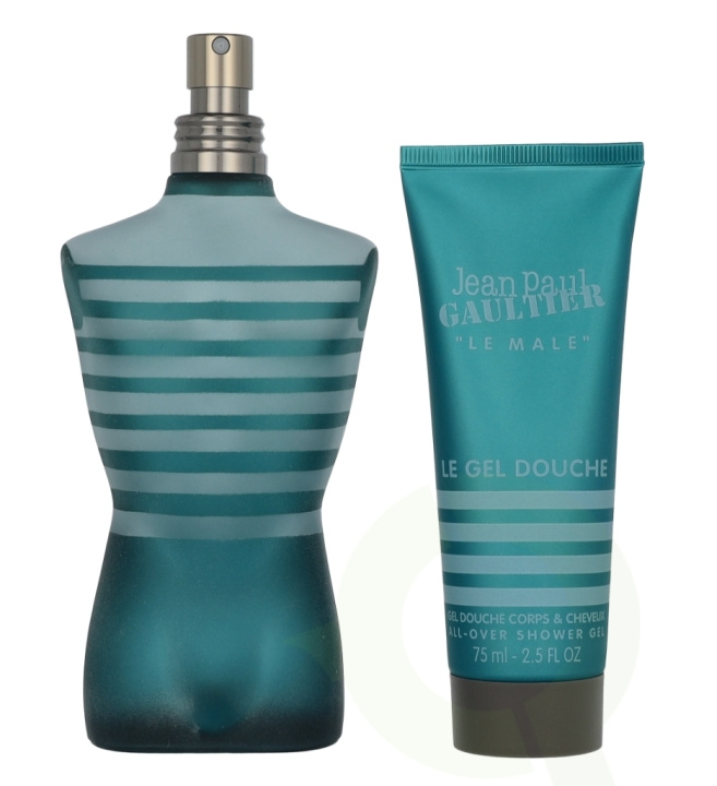 Jean Paul Gaultier Le Male Giftset 200 ml Edt Spray 125ml/Shower Gel 75ml in the group BEAUTY & HEALTH / Fragrance & Perfume / Perfumes / Perfume for him at TP E-commerce Nordic AB (D23537)