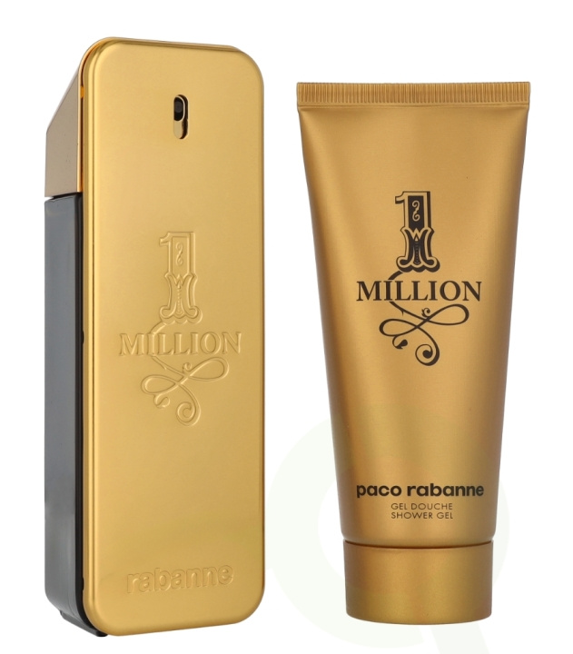 Paco Rabanne 1 Million Giftset 200 ml Edt Spray 100ml/Shower Gel 100ml in the group BEAUTY & HEALTH / Fragrance & Perfume / Perfumes / Perfume for him at TP E-commerce Nordic AB (D23538)
