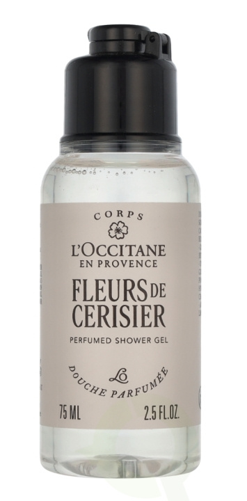 L\'Occitane Cherry Blossom Bath & Shower Gel 75 ml in the group BEAUTY & HEALTH / Skin care / Body health / Bath & Shower gels at TP E-commerce Nordic AB (D23543)