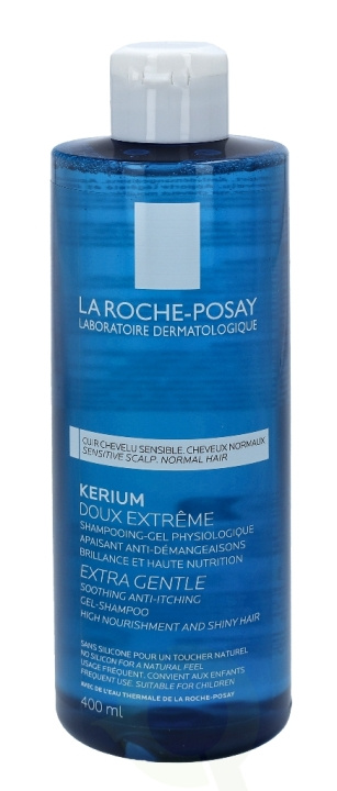 La Roche LRP Kerium Extra Gentle Shampoo 400 ml in the group BEAUTY & HEALTH / Hair & Styling / Hair care / Schampoo at TP E-commerce Nordic AB (D23597)