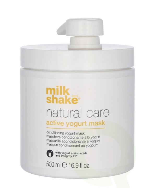Milk_Shake Natural Care Active Yogurt Mask 500 ml For Natural Or Color-Treated Hair in the group BEAUTY & HEALTH / Hair & Styling / Hair care / Hair Mask at TP E-commerce Nordic AB (D23599)