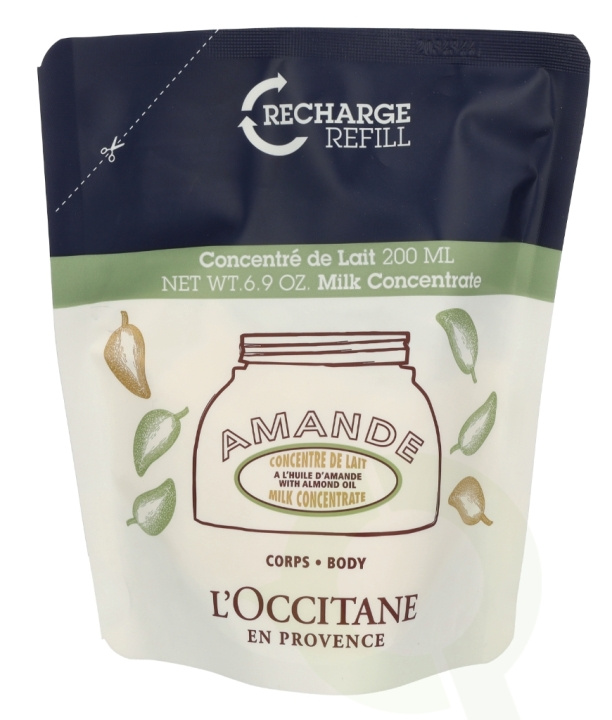 L\'Occitane Amande Milk Concentrate Refill 200 ml in the group BEAUTY & HEALTH / Hair & Styling / Hair care at TP E-commerce Nordic AB (D23609)