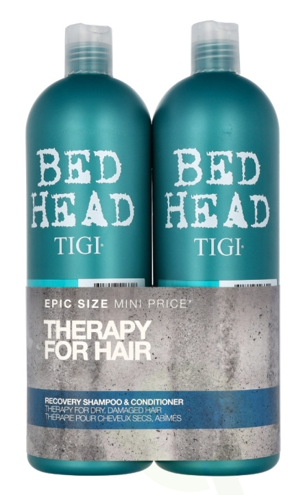 TIGI Bh Recovery Tween Set 1500 ml Shampoo 750ml/Conditioner 750ml - Rehab For Dry, Damaged Hair in the group BEAUTY & HEALTH / Hair & Styling / Hair care / Schampoo at TP E-commerce Nordic AB (D23628)