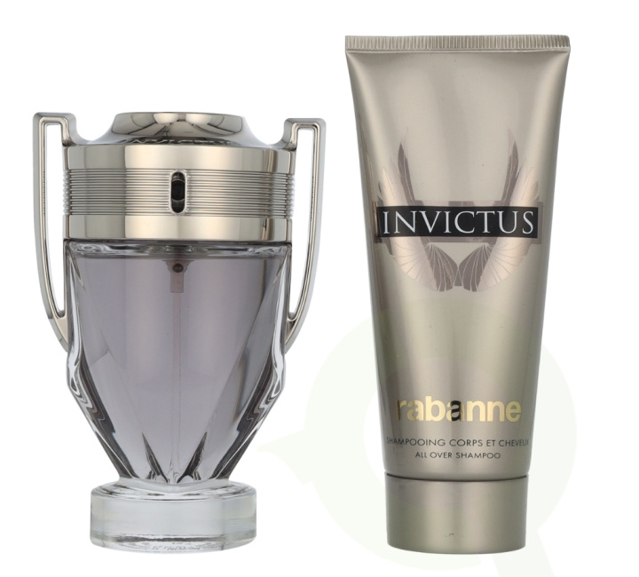 Paco Rabanne Invictus Giftset 200 ml Edt Spray 100ml/Shower Gel 100ml in the group BEAUTY & HEALTH / Fragrance & Perfume / Perfumes at TP E-commerce Nordic AB (D23638)