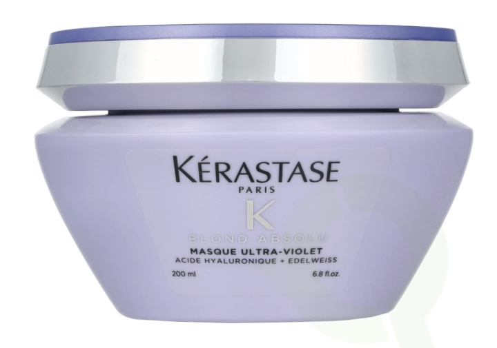 Kerastase Blond Absolu Masque Ultra-Violet 200 ml Lightened Highlighted Cool Blonde Hair in the group BEAUTY & HEALTH / Hair & Styling / Hair care / Hair Mask at TP E-commerce Nordic AB (D23673)