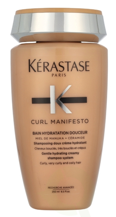 Kerastase Curl Manifesto Gentle Hydrating Creamy-Shampoo 250 ml in the group BEAUTY & HEALTH / Hair & Styling / Hair care / Schampoo at TP E-commerce Nordic AB (D23681)