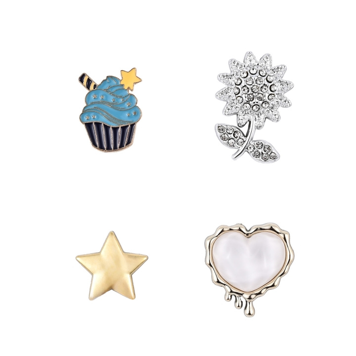Onsala Charms Pimp Your Phone Metal and Plastic 4pcs in the group Sport, leisure & Hobby / Fun stuff / Fun stuff at TP E-commerce Nordic AB (D23713)