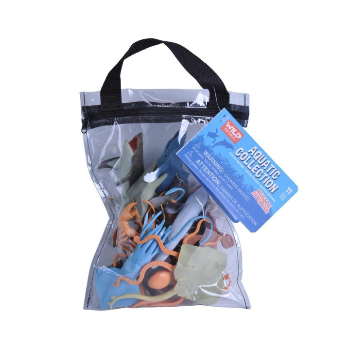 Wild Republic Zipper Polybags Aquatic in the group TOYS, KIDS & BABY PRODUCTS / Toys / Figures, Miniatures & accessories at TP E-commerce Nordic AB (D23733)