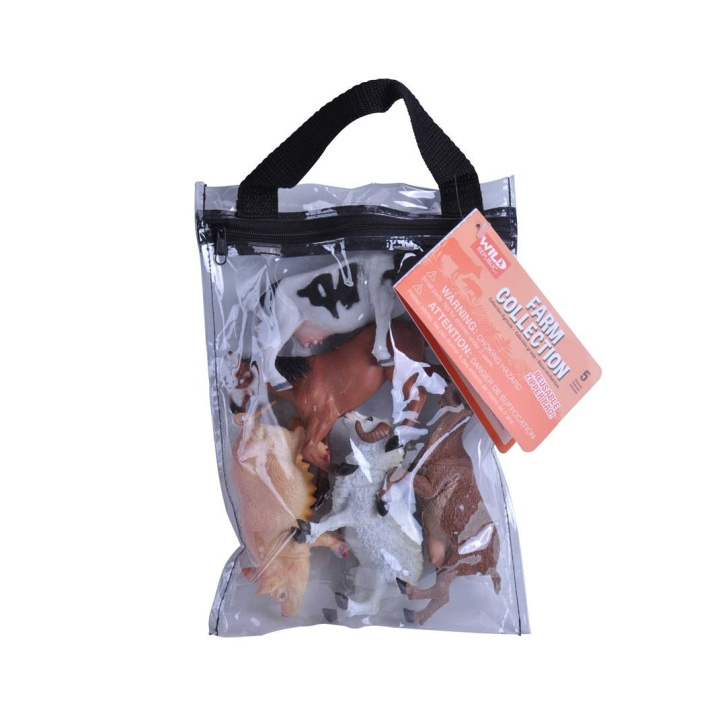Wild Republic Zipper Polybags Farm in the group TOYS, KIDS & BABY PRODUCTS / Toys / Figures, Miniatures & accessories at TP E-commerce Nordic AB (D23736)