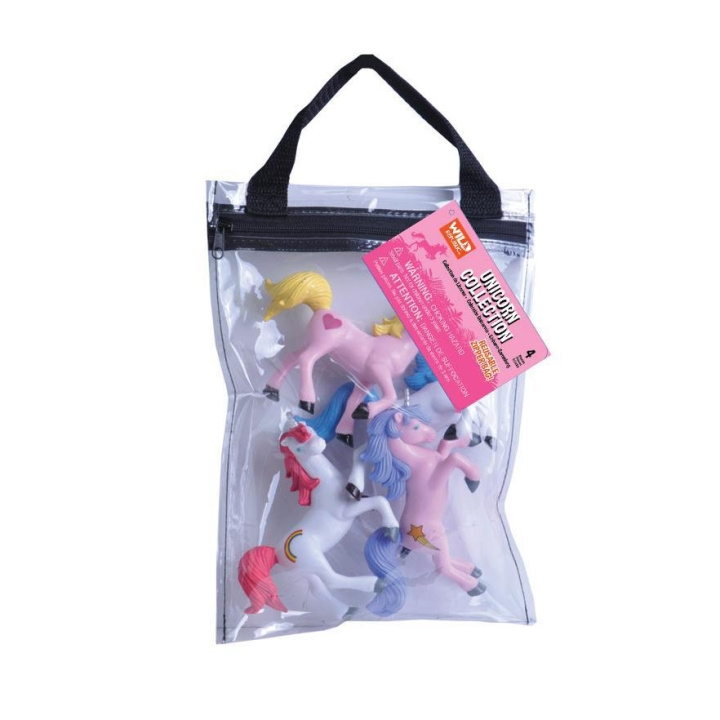 Wild Republic Zipper Polybags Unicorn in the group TOYS, KIDS & BABY PRODUCTS / Toys / Figures, Miniatures & accessories at TP E-commerce Nordic AB (D23738)