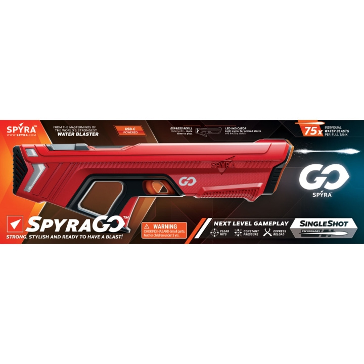 Spyra Go Röd in the group TOYS, KIDS & BABY PRODUCTS / Toys / Action play at TP E-commerce Nordic AB (D23744)