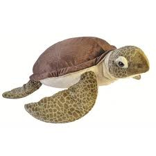 Wild Republic Plush Toy Mellowkins-Eco Sea Turtle in the group TOYS, KIDS & BABY PRODUCTS / Baby toys / stuffed animals at TP E-commerce Nordic AB (D23761)
