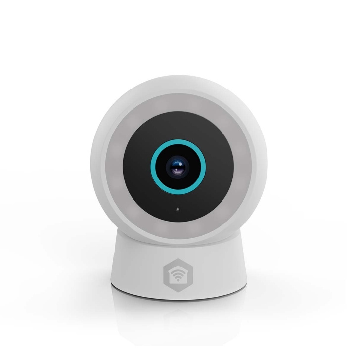 Nedis SmartLife Outdoor Camera | Wi-Fi | 3MP Full HD 1296p | IP65 | Cloud Storage (optional) / microSD (not included) / Onvif | 5 V DC | With motion sensor | Night vision | White in the group HOME, HOUSEHOLD & GARDEN / Alarm & Security / Security cameras at TP E-commerce Nordic AB (D23777)