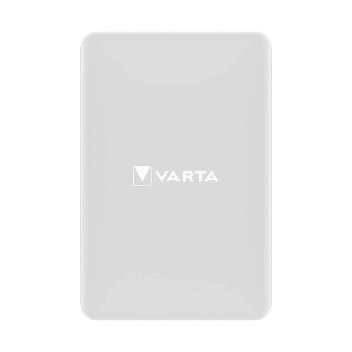 Varta Mag Pro Wireless Power Bank 5.000mAh - White Edition in the group SMARTPHONE & TABLETS / Chargers & Cables / Powerbanks at TP E-commerce Nordic AB (D23779)
