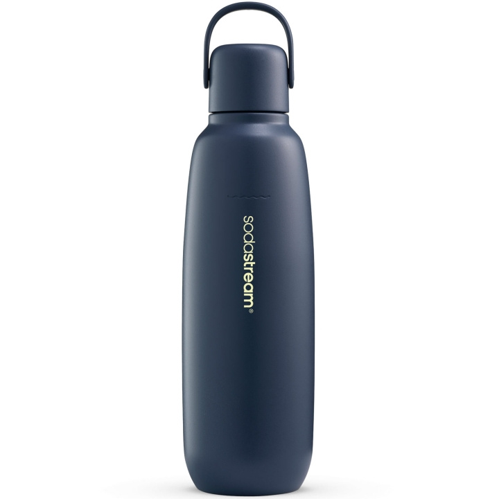 SodaStream Fizz&Go Stainless Steel Storm 0,9 liter Thermos in the group HOME, HOUSEHOLD & GARDEN / Household appliances / Water & Juice / Carbonation machines / Carbonation machines at TP E-commerce Nordic AB (D23795)