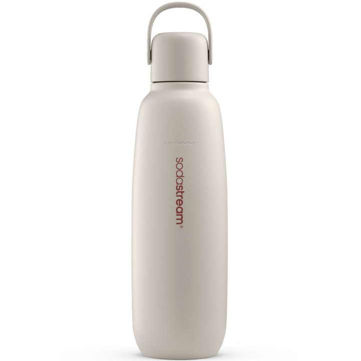 SodaStream Fizz&Go Stainless Steel Sand 0,9 liter Thermos in the group Sport, leisure & Hobby / Outdoor recreation / Thermoses & Water Bottles at TP E-commerce Nordic AB (D23796)