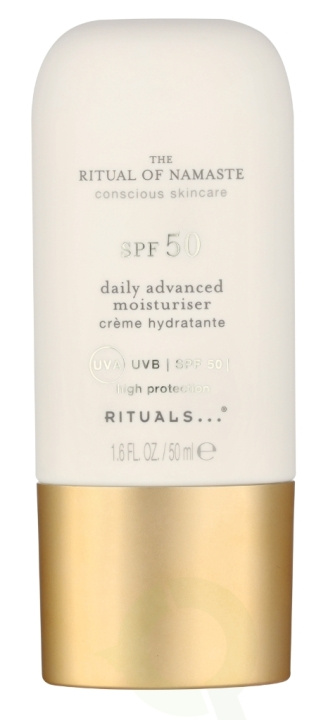 Rituals Namaste Daily Advanced Moisturiser SPF50 50 ml in the group BEAUTY & HEALTH / Skin care / Tanning / Sunscreen at TP E-commerce Nordic AB (D23896)
