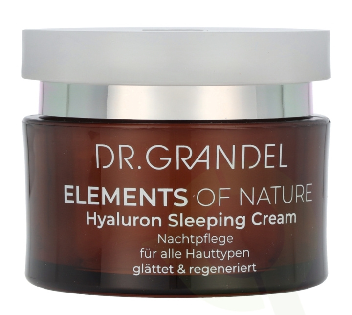 Dr Grandel Dr. Grandel Elements of Nature Hyaluron Sleeping Cream 50 ml For All Skin Types in the group BEAUTY & HEALTH / Skin care / Face / Night cream at TP E-commerce Nordic AB (D23954)