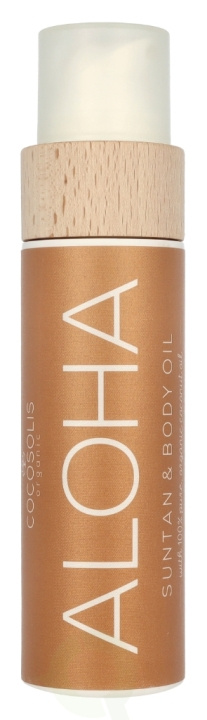 Cocosolis Cosmetics Cocosolis Aloha Suntan & Body Oil 110 ml in the group BEAUTY & HEALTH / Skin care / Body health / Body lotion at TP E-commerce Nordic AB (D23969)
