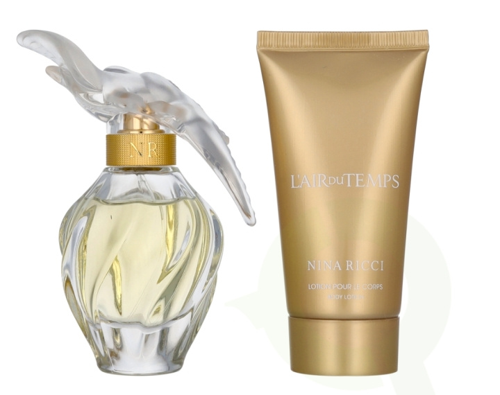 Nina Ricci L\'Air Du Temps Giftset 125 ml Edt Spray 50ml/Body Lotion 75ml in the group BEAUTY & HEALTH / Fragrance & Perfume / Perfumes / Perfume for her at TP E-commerce Nordic AB (D24065)
