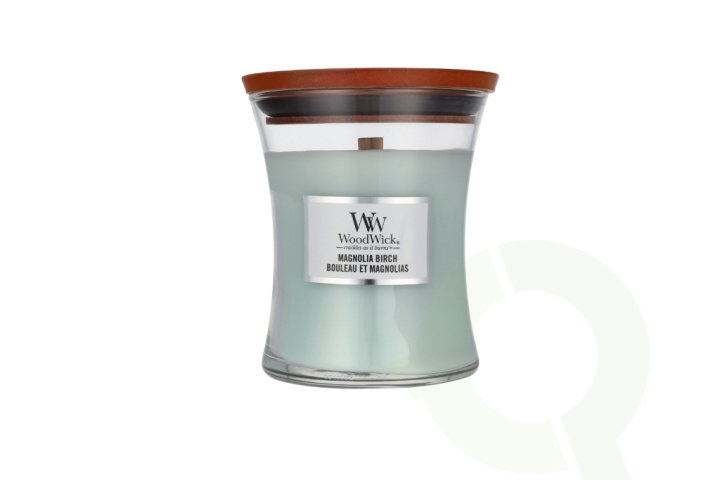 WoodWick Magnolia Birch Medium Hourglass Candle 0 in the group BEAUTY & HEALTH / Fragrance & Perfume / Other fragrances / Scented candles at TP E-commerce Nordic AB (D24071)