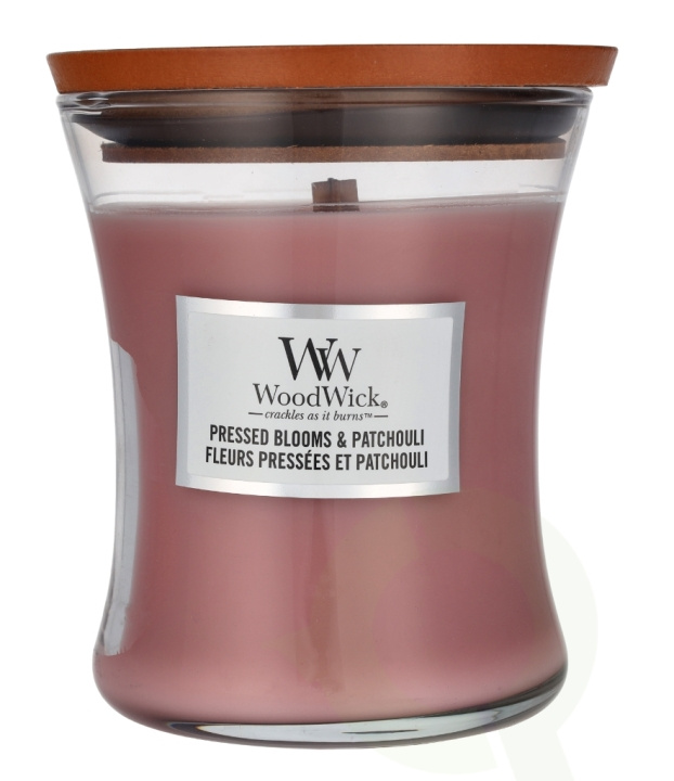 WoodWick Pressed Blooms & Patchouli Medium Hourglass Candle 0 in the group BEAUTY & HEALTH / Fragrance & Perfume / Other fragrances / Scented candles at TP E-commerce Nordic AB (D24073)