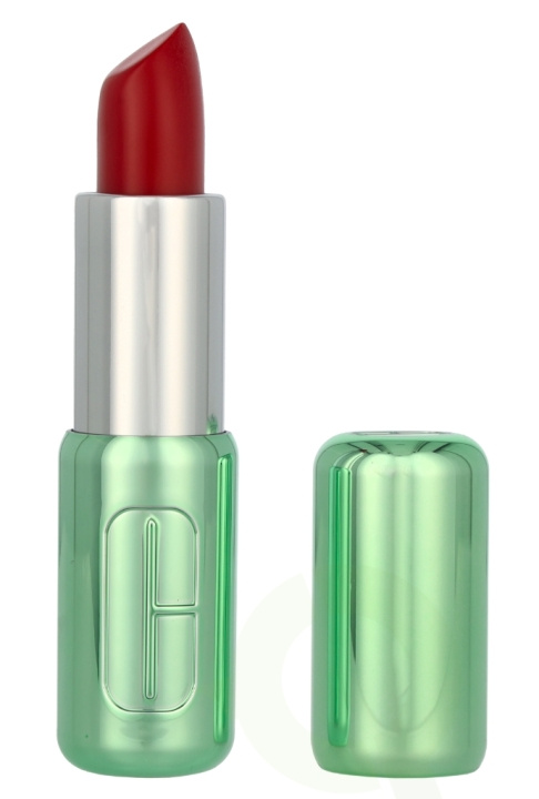 Clinique Pop Longwear Satin Lipstick 3.9 g #37 Peppermint Pop in the group BEAUTY & HEALTH / Makeup / Lips / Lipstick at TP E-commerce Nordic AB (D24094)