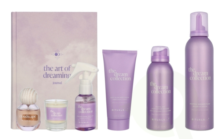 Rituals The Dream Collection Giftset 590 ml Candle 25g/Body Cream 100ml/Edp Spray 15ml/Dream Journal 1 piece/Shower Foam 250ml/Body Lotion 150ml in the group BEAUTY & HEALTH / Gift sets / Gift sets for her at TP E-commerce Nordic AB (D24117)