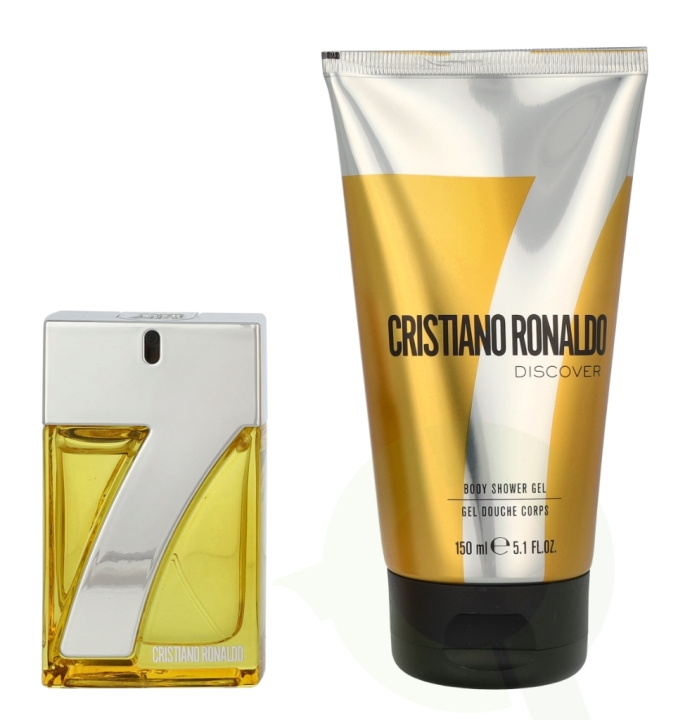 Cristiano Ronaldo CR7 Discover Giftset 180 ml Edt Spray 30ml/Shower Gel 150ml in the group BEAUTY & HEALTH / Fragrance & Perfume / Perfumes / Perfume for him at TP E-commerce Nordic AB (D24148)