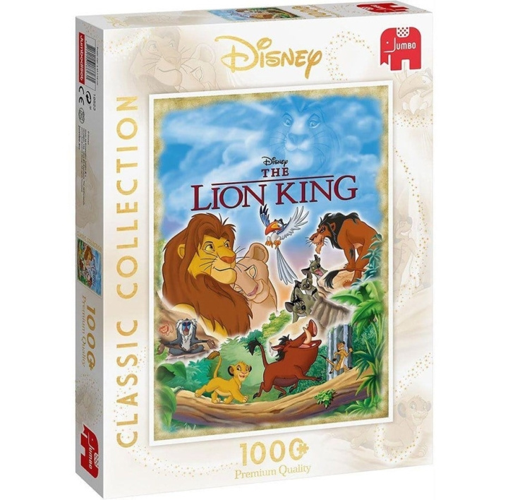 Disney Puzzle Jumbo - Disney The Lion King (1000 pieces) (JUM8823) in the group TOYS, KIDS & BABY PRODUCTS / Toys / Kids puzzle at TP E-commerce Nordic AB (D24199)