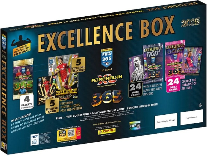 Panini FIFA 365 - AdrenXL 2025 Excellence Box (PAN2255) in the group Sport, leisure & Hobby / Fun stuff / Collector\'s items at TP E-commerce Nordic AB (D24225)