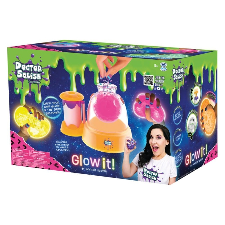 Doctor Squish Squishy Maker Station Neon Edition (107402) in the group TOYS, KIDS & BABY PRODUCTS / Toys / Play set at TP E-commerce Nordic AB (D24241)