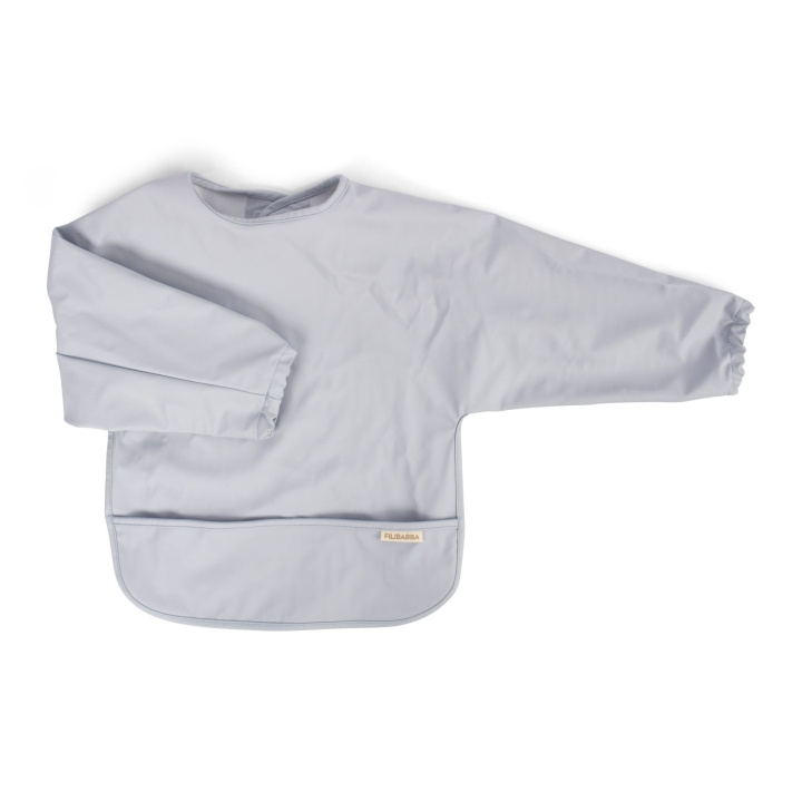 Filibabba Bib with sleeves - Pearl Blue - 6-36 m in the group TOYS, KIDS & BABY PRODUCTS / Eat & Drink / Bibs at TP E-commerce Nordic AB (D24266)