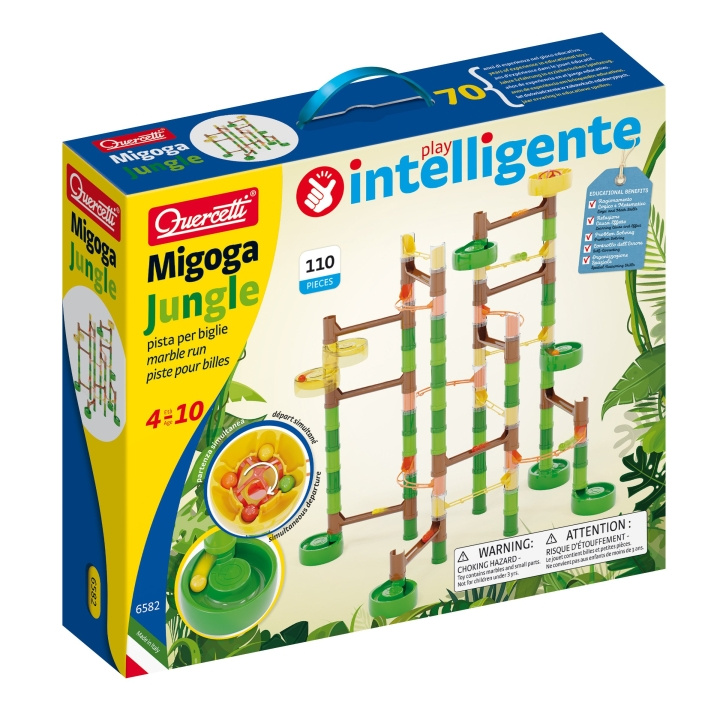 Quercetti Migoga Jungle Marble Run - (QU-6582) in the group TOYS, KIDS & BABY PRODUCTS / Games / Board games at TP E-commerce Nordic AB (D24269)