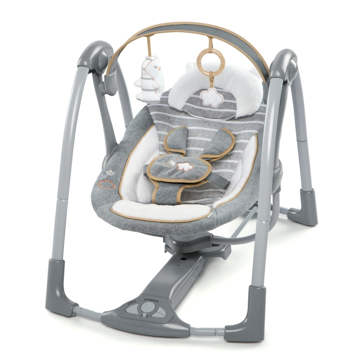 Ingenuity Boutique Collection - Swing \'n Go Portable Swing - Bella Teddy (11023) in the group TOYS, KIDS & BABY PRODUCTS / Children\'s room / Childrens beds at TP E-commerce Nordic AB (D24272)