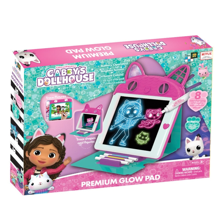 Big Glow Gabby\'s Dollhouse Premium Glow Pad - (107100) in the group TOYS, KIDS & BABY PRODUCTS / Toys / Draw & Count at TP E-commerce Nordic AB (D24281)