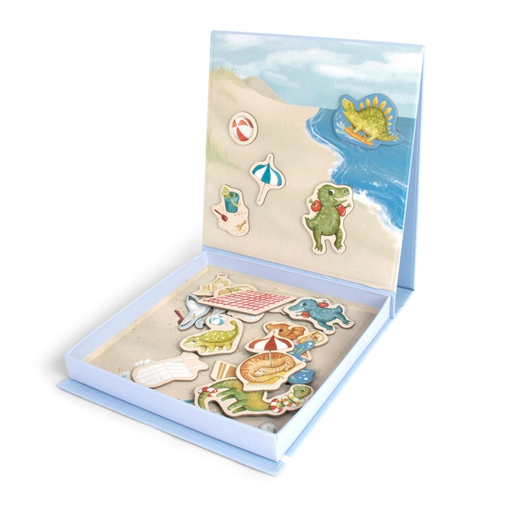 Filibabba Magnetic game - Dino Beach (FI-03585) in the group TOYS, KIDS & BABY PRODUCTS / Toys / Kids puzzle at TP E-commerce Nordic AB (D24304)