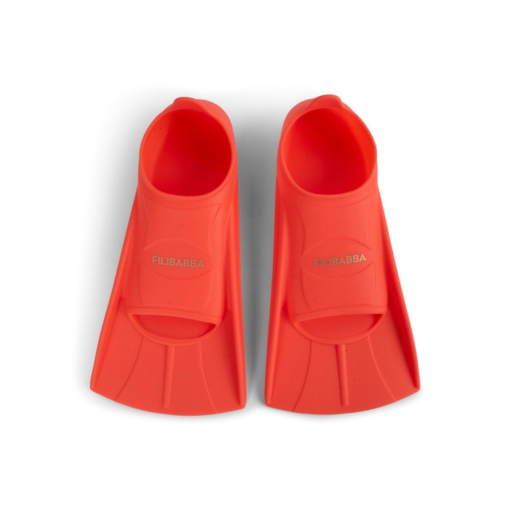 Filibabba Swim fins size 27-29 - Warm Red (FI-03557) in the group TOYS, KIDS & BABY PRODUCTS / Outdoor toys / Bath toys at TP E-commerce Nordic AB (D24312)