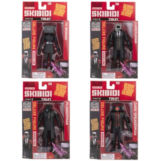 Skibidi Toilet Skibidi - Skibidi Toilet 15 cm Deluxe Figure Assortment(1380) in the group TOYS, KIDS & BABY PRODUCTS / Toys / Figures, Miniatures & accessories at TP E-commerce Nordic AB (D24335)
