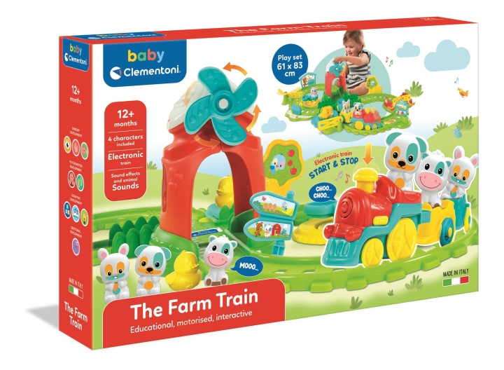Clementoni The Farm Train - (I-17391) in the group TOYS, KIDS & BABY PRODUCTS / Toys / Play set at TP E-commerce Nordic AB (D24347)