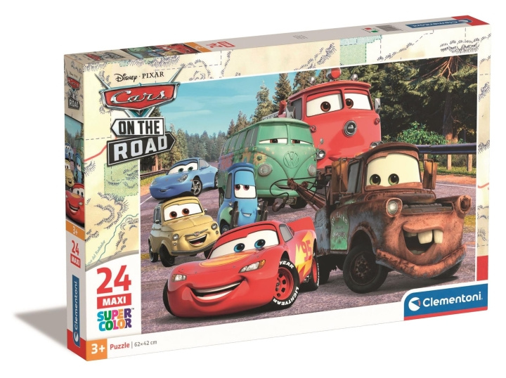 Clementoni Puzzle Maxi, Disney Cars on the Road - (I-24239) in the group TOYS, KIDS & BABY PRODUCTS / Toys / Kids puzzle at TP E-commerce Nordic AB (D24350)