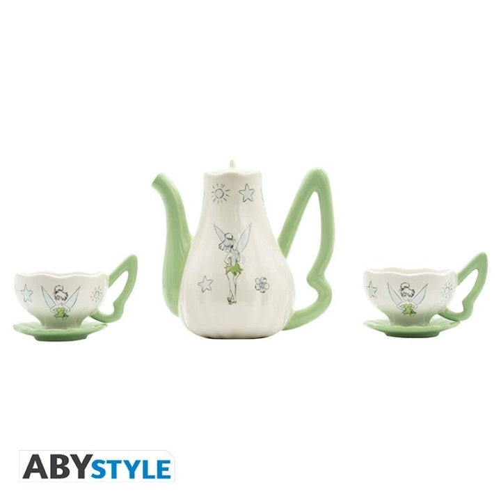 Disney Teapot - with Tinkerbell cups set in the group TOYS, KIDS & BABY PRODUCTS / Toys / Play set at TP E-commerce Nordic AB (D24369)