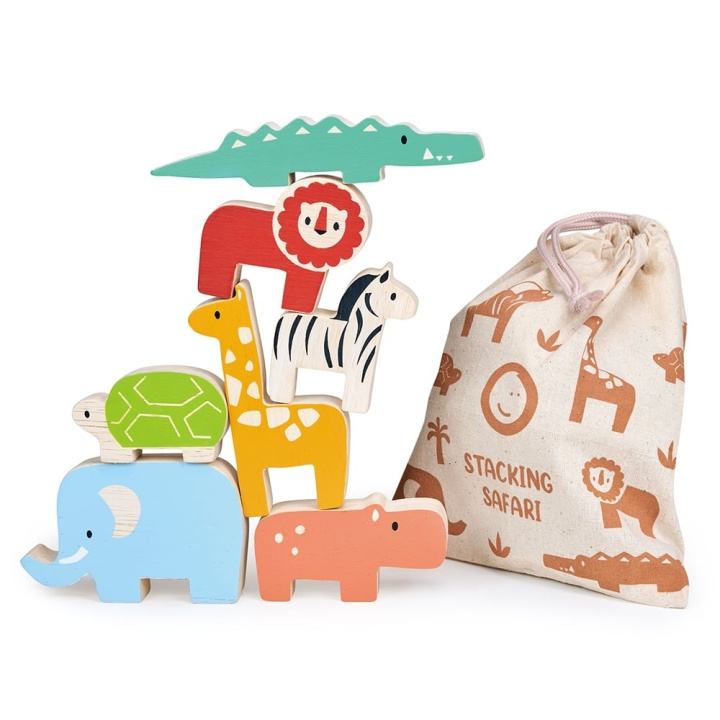 Mentari Happy Stacking Safari (MT7205) in the group TOYS, KIDS & BABY PRODUCTS / Toys / Building toys / Toy blocks at TP E-commerce Nordic AB (D24372)