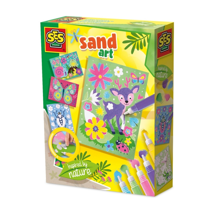 SES Creative Sand Art - Inspired by Nature - (S14037) in the group TOYS, KIDS & BABY PRODUCTS / Toys / Crafts at TP E-commerce Nordic AB (D24395)