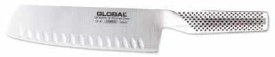 GLOBAL Vegetable Knife with Granton Edge - 18 cm in the group HOME, HOUSEHOLD & GARDEN / Kitchen utensils / Kitchen knives & Knife sharpeners at TP E-commerce Nordic AB (D24424)