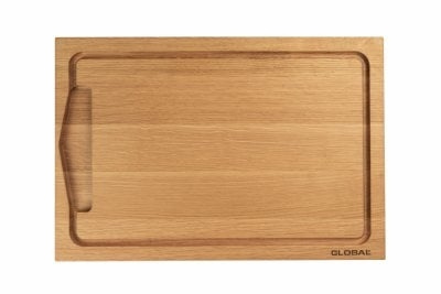 GLOBAL Cutting Board - Oak - 45x30x4 cm in the group HOME, HOUSEHOLD & GARDEN / Kitchen utensils / Cutting boards at TP E-commerce Nordic AB (D24440)