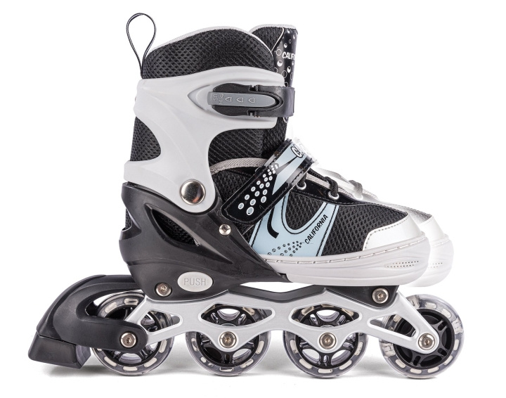 California Inliners w/light size 31-34 - Black (24942) in the group TOYS, KIDS & BABY PRODUCTS / Outdoor toys / Sport & Games at TP E-commerce Nordic AB (D24503)