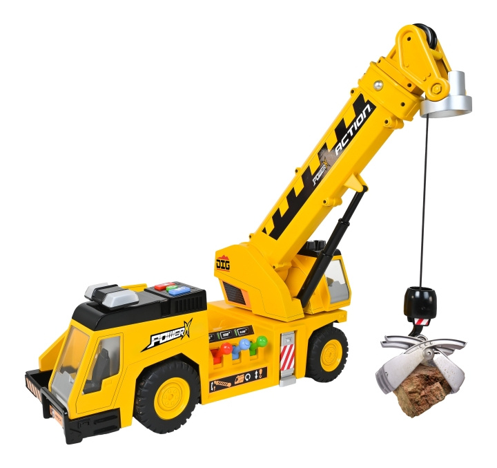 Power X Lift\'N\'Move Crane Truck (20410) in the group TOYS, KIDS & BABY PRODUCTS / Toys / Toy cars at TP E-commerce Nordic AB (D24509)
