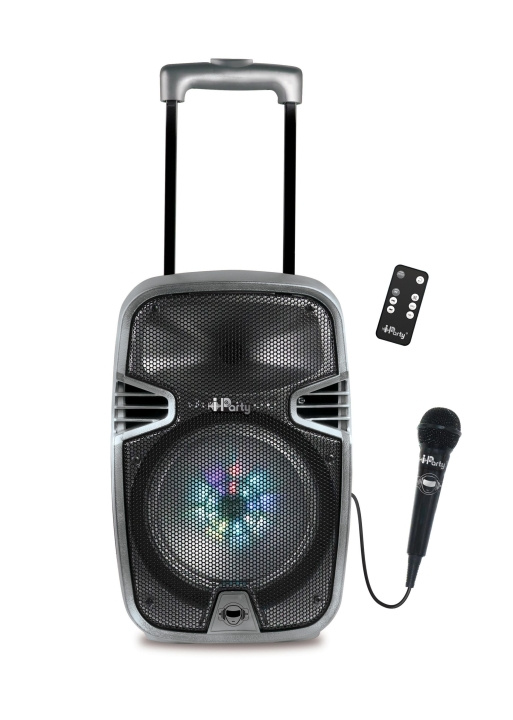 Lexibook Trolley Bluetooth® Karaoke Audio System 8\'\' with lights and mic (K8250) in the group HOME ELECTRONICS / Audio & Picture / Handheld Microphones at TP E-commerce Nordic AB (D24543)